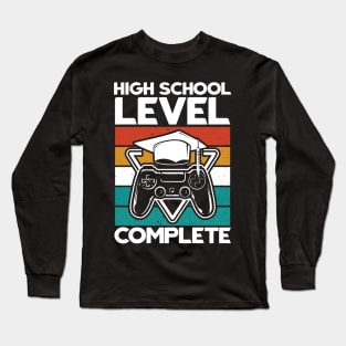 High School Level Complete - Gaming Long Sleeve T-Shirt